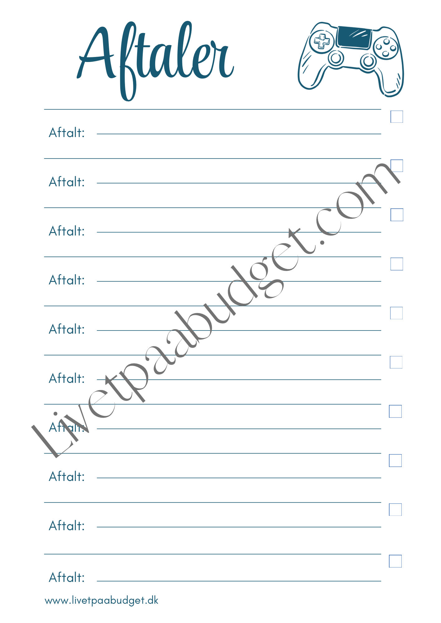 Aftaler